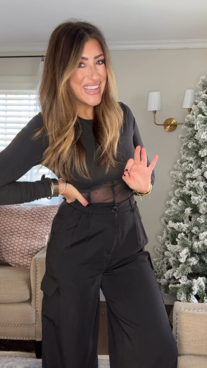 All black holiday outfit, winter outfit and date night outfit. Wearing tts meds. Love this fit! Xx 


#LTKHoliday #LTKFindsUnder50 #LTKStyleTip