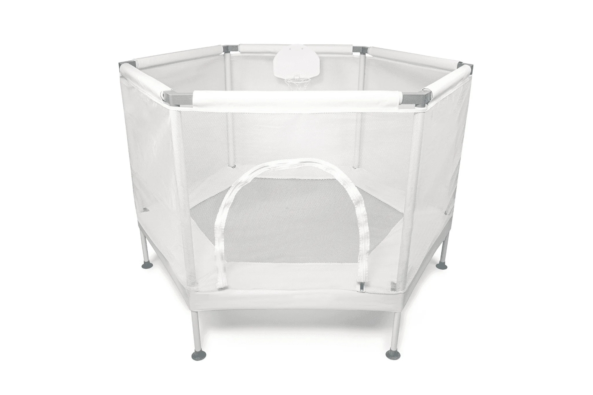 Square House Kids Trampoline, Aesthetic Indoor and Outdoor Toddler Trampoline with Safety Net, Ba... | Walmart (US)