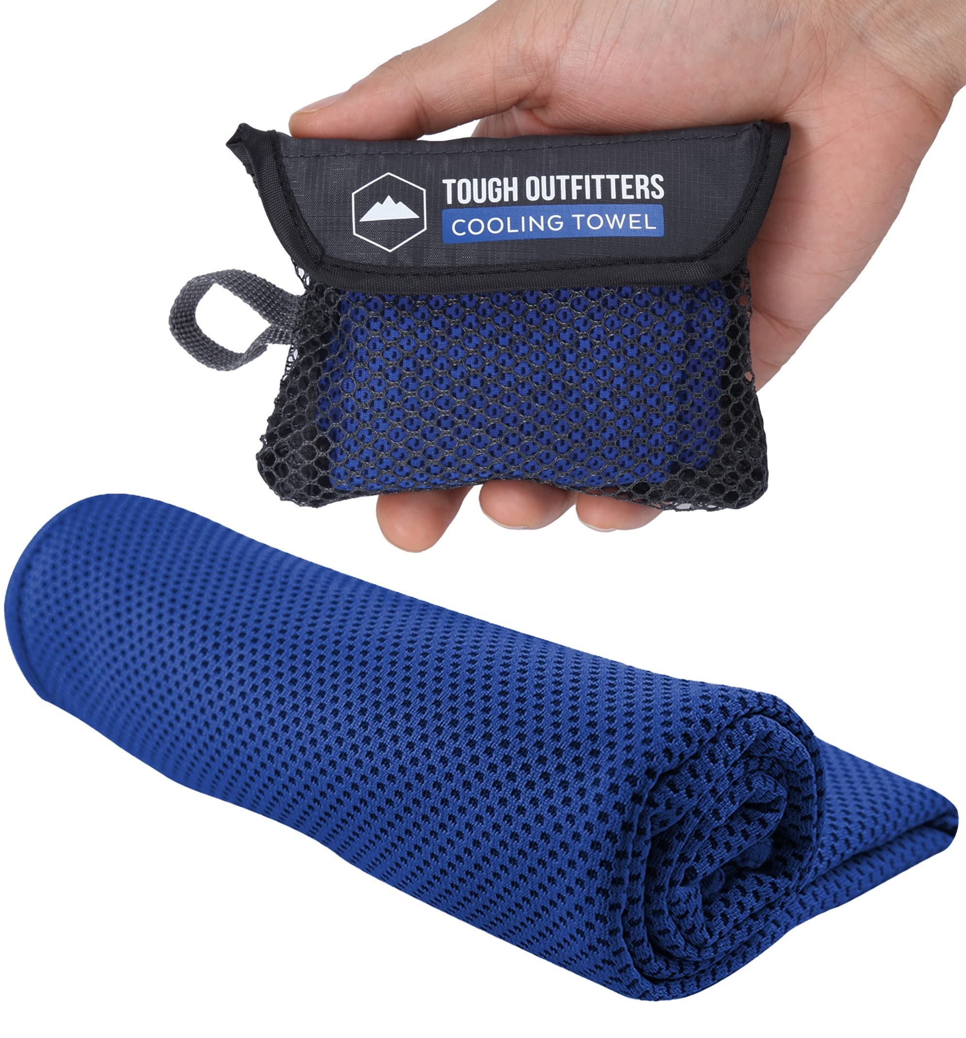 Tough Outdoors Cooling Towel - Cooling Towels for Neck & Face - Ice Wrap & Sweat Rag for Camping ... | Amazon (US)