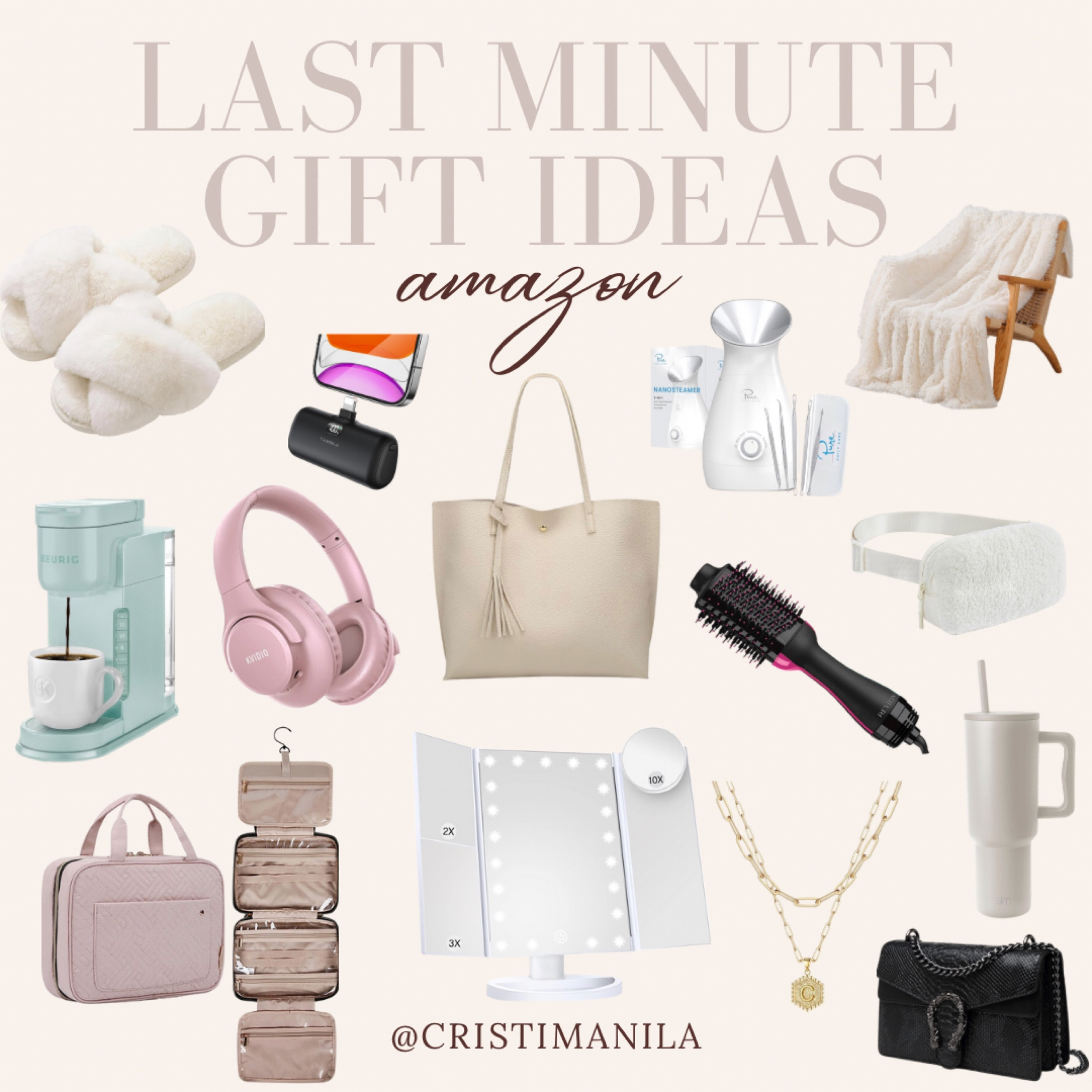 More last minute gifts that can be delivered before Christmas! Perfect Christmas gifts and some could even be stocking stuffers. 

#LTKfindsunder50 #LTKHoliday #LTKGiftGuide