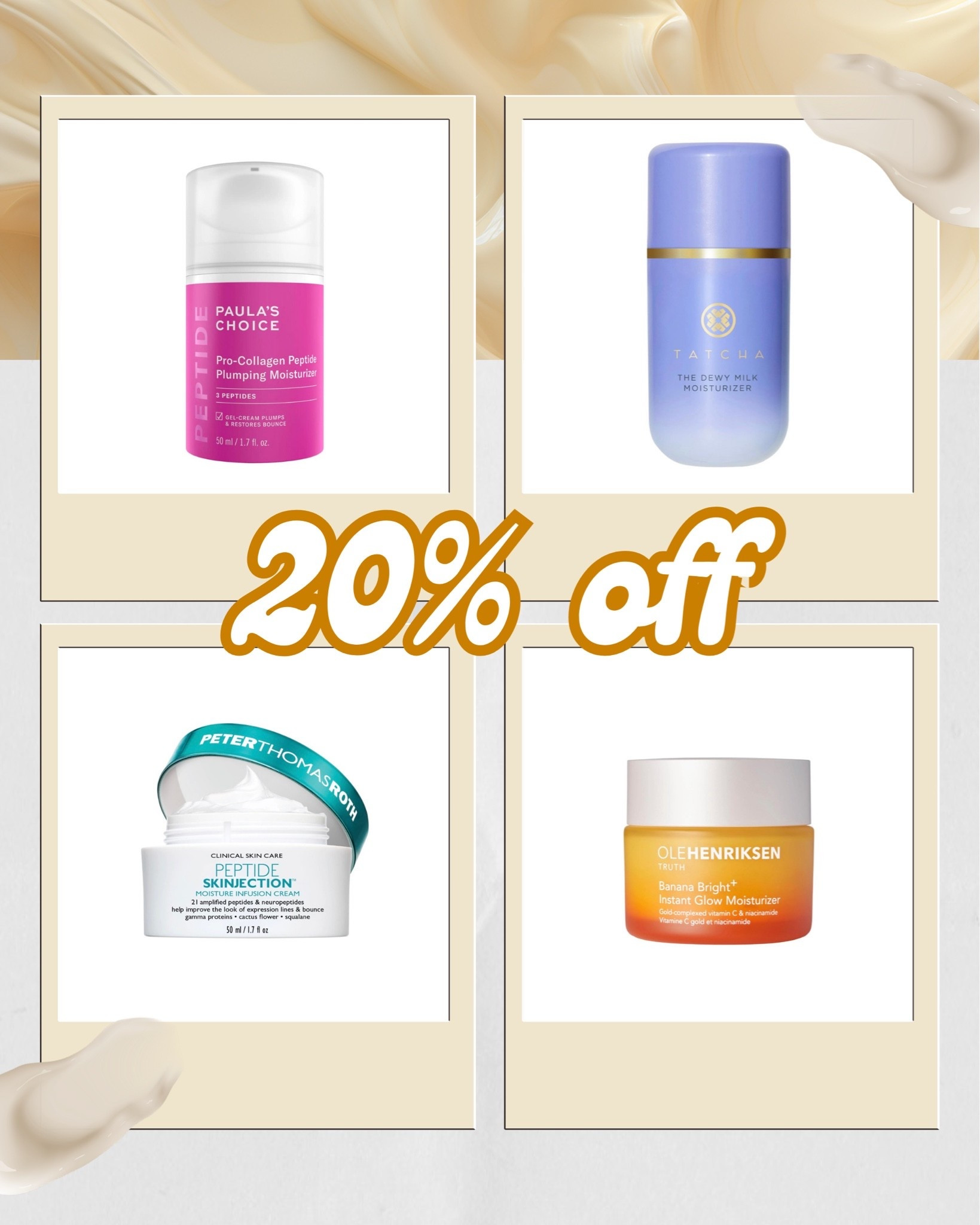 This is such an amazing sale! This promo ends tomorrow 💕 I am moisturizer obsessed, and I linked my fav ones I have repurchased a ton. This is a great time to stock up on your favorites!


@Sephora  #ad #sponsored

#LTKBeauty #LTKSaleAlert