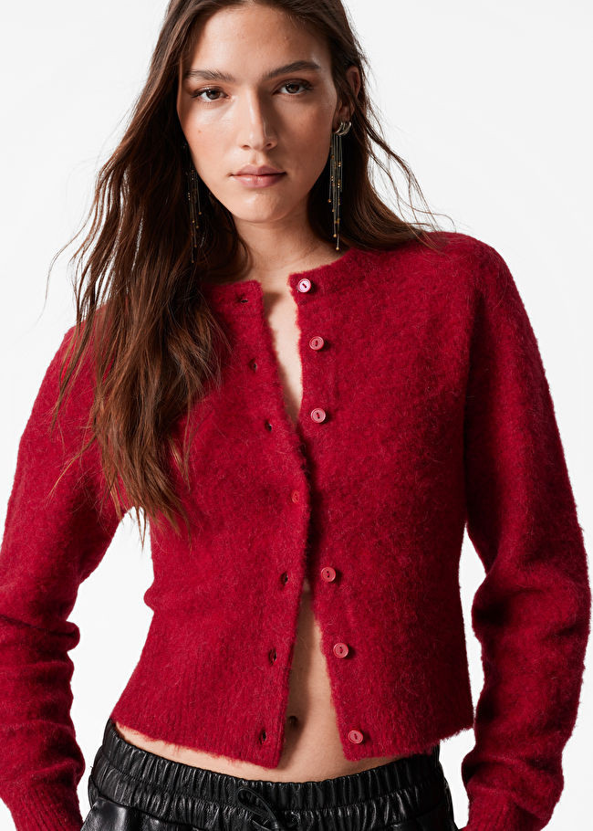 Alpaca-Blend Knit Cardigan | & Other Stories UK