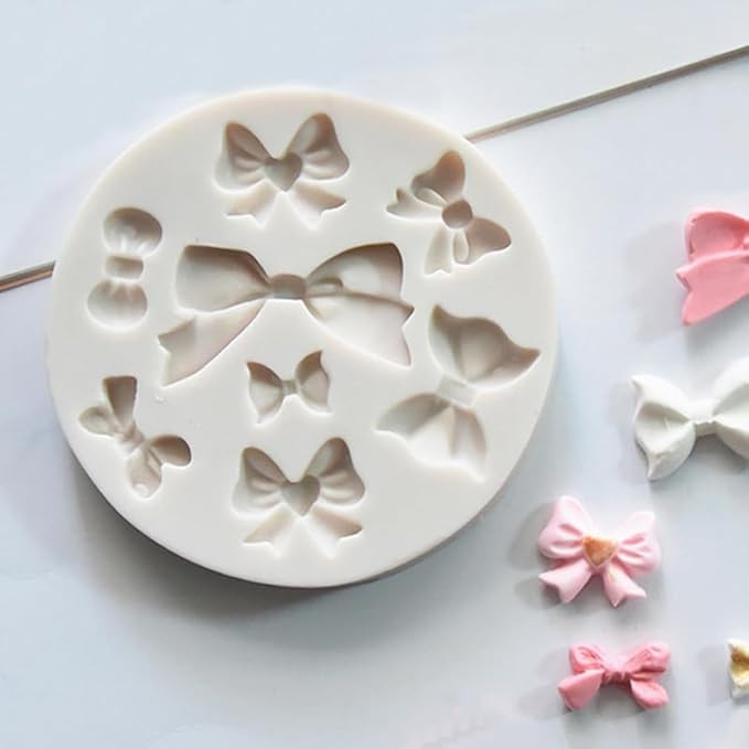 TTOA - Bow Knot Silicone Fondant Mould| Sugar Craft Mould | Cake Decoration| Cup Cake Topper | Amazon (UK)
