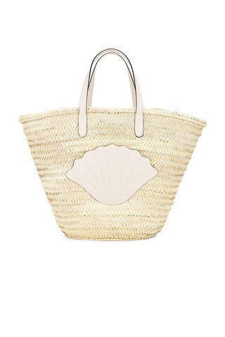 Poolside The Ibiza Tote in Coconut from Revolve.com | Revolve Clothing (Global)