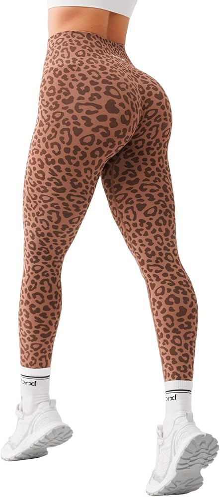 BRXL Butt Lifting Lycra No Front Seam Workout Leggings for Women Tummy Control High Waist Seamles... | Amazon (US)