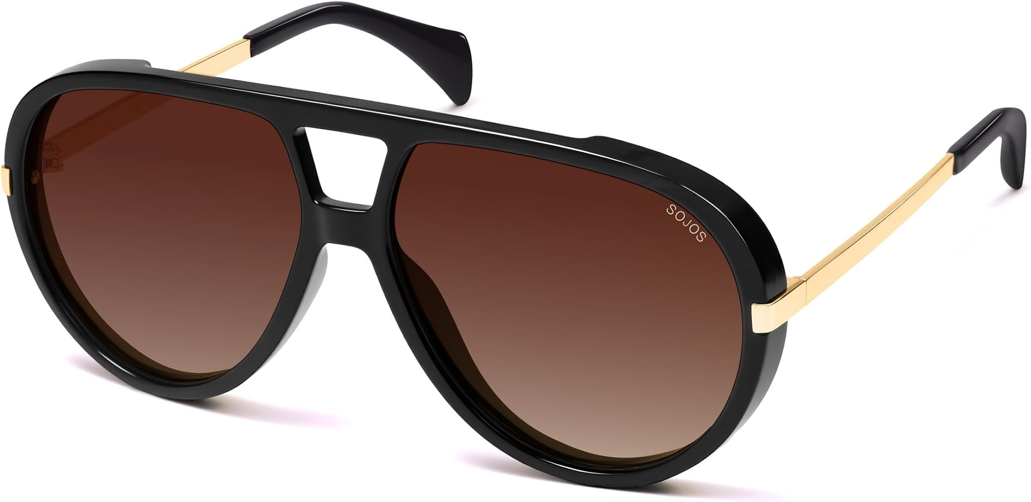 SOJOS Retro Oversized Aviator Polarized Sunglasses for Women Men Vintage Shield Large Shades SJ26... | Amazon (US)