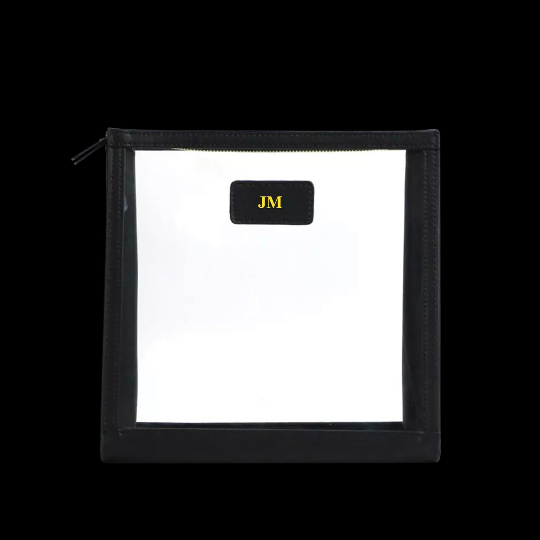 Lily & Bean Clear Wash Bag Jet Black | Lily and Bean