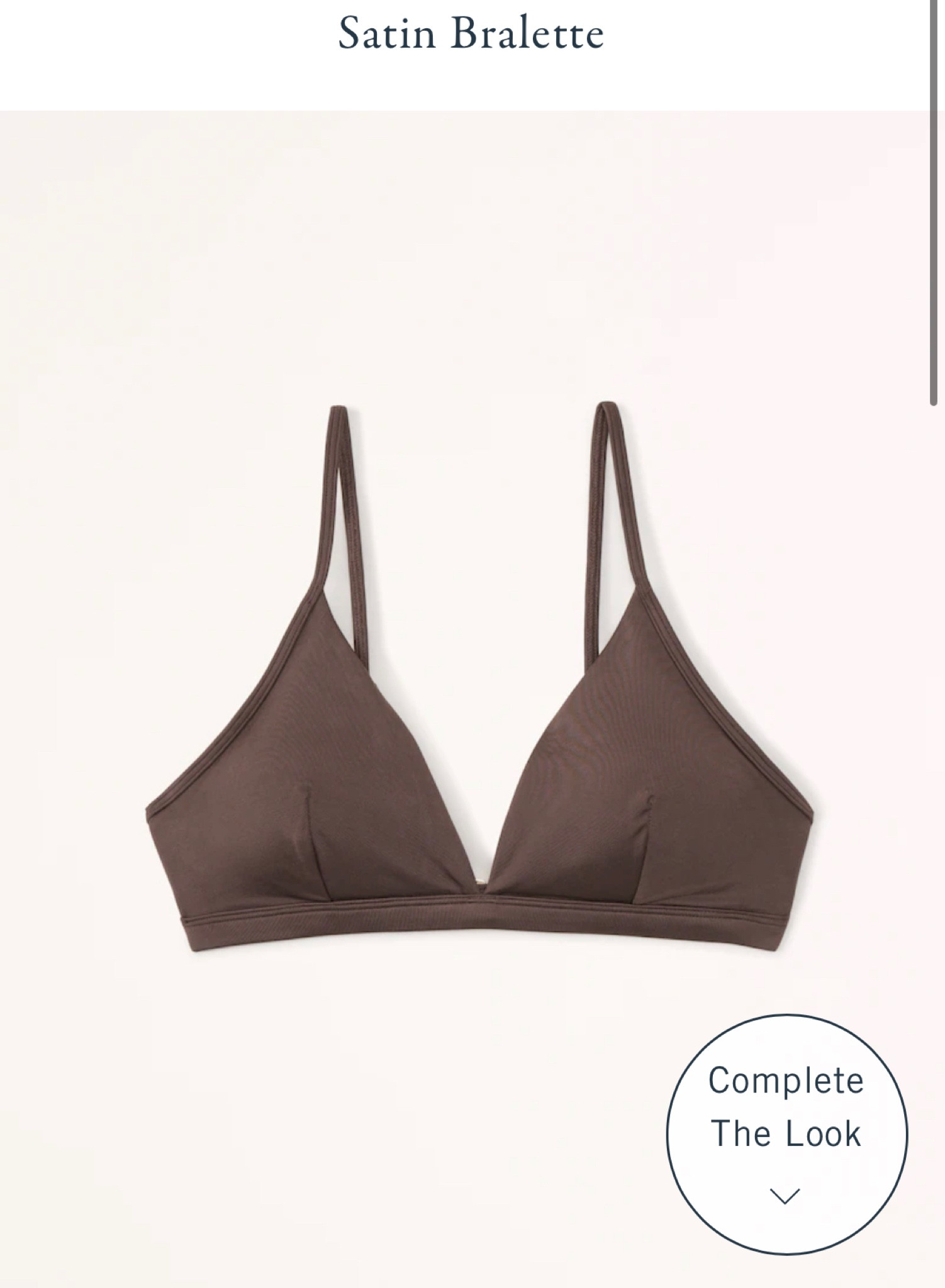 V neck bralette from Abercrombie. SO COMFORTABLE!! I wear a small

#LTKsalealert #LTKunder50 #LTKCyberweek