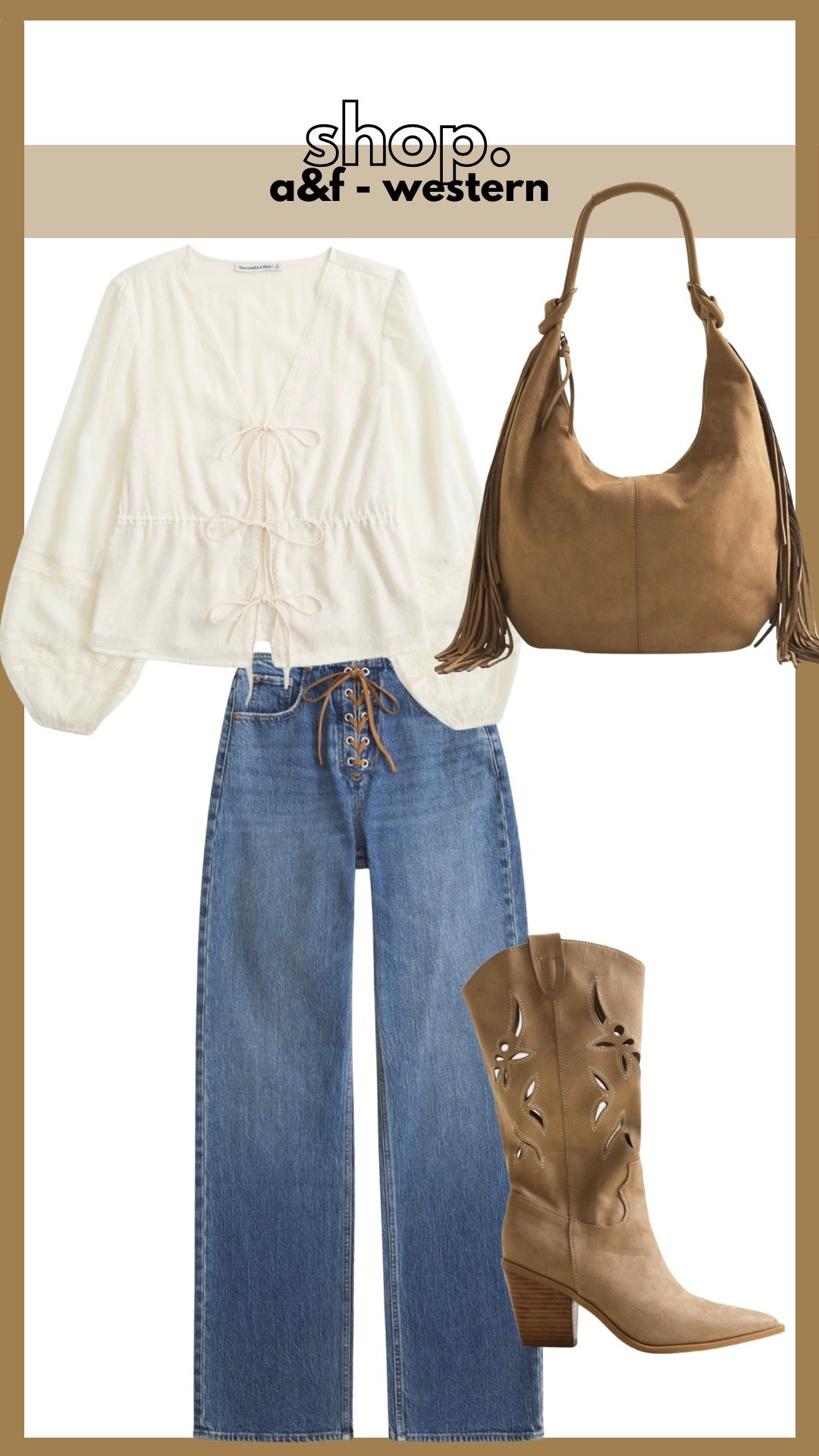 Abercrombie, western outfit, fall outfit, fall trends, boots, boho bag 

#LTKShoeCrush #LTKFallSale #LTKStyleTip