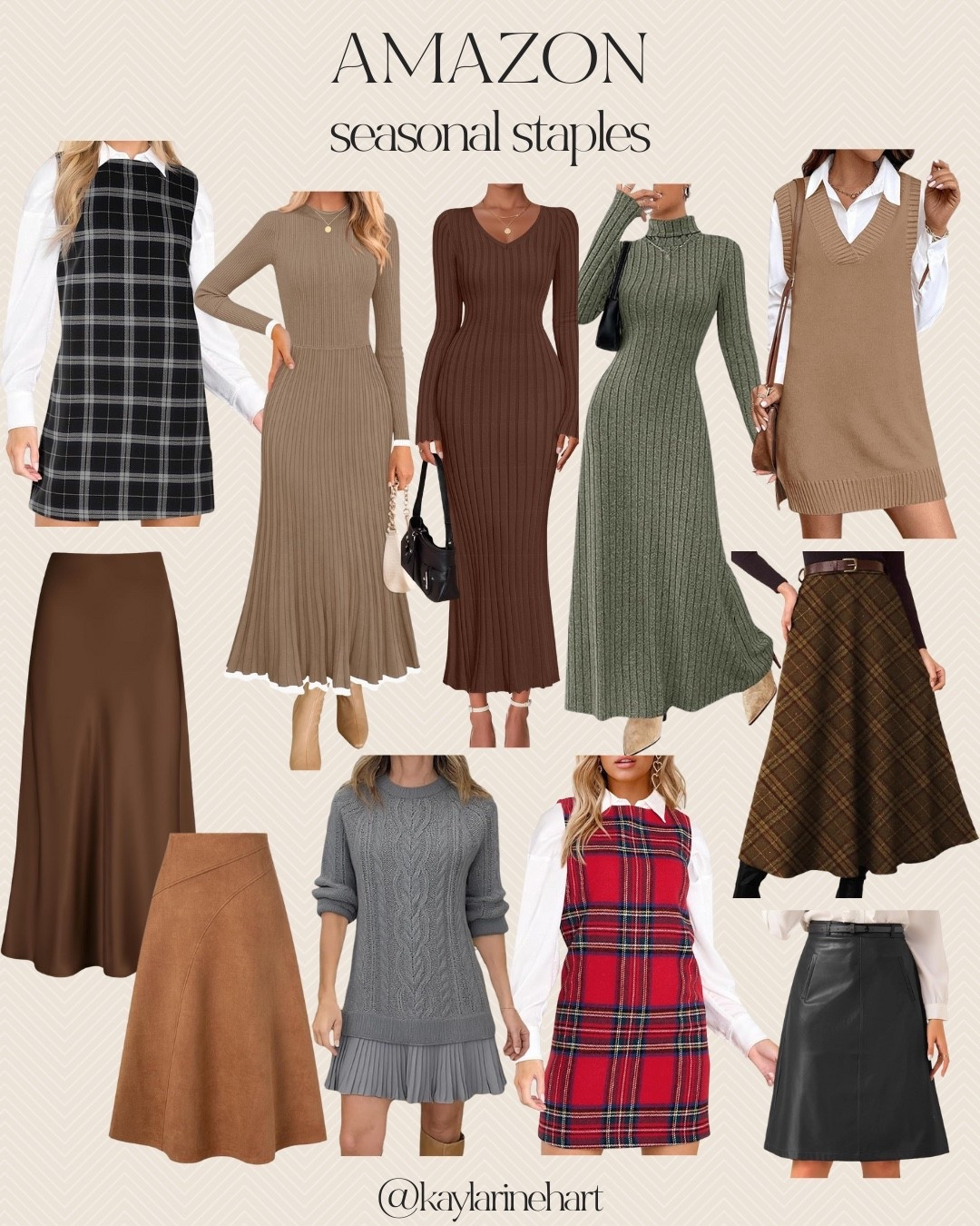 Effortless seasonal staples from Amazon — chic dresses and skirts you can wear now and later ✨

#amazon #amazonfashion

#LTKootd #LTKgrwm #LTKSeasonal