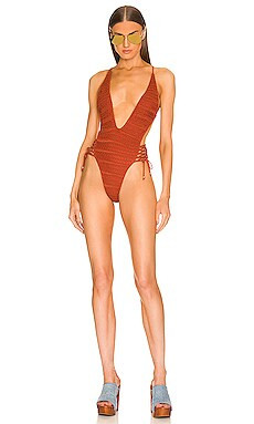 DUNDAS x REVOLVE Gwen One Piece in Rust from Revolve.com | Revolve Clothing (Global)