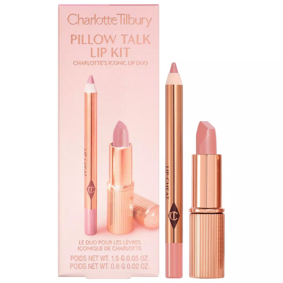Charlotte Tilbury Mini Pillow Talk Lipstick & Liner Set | Kohl's