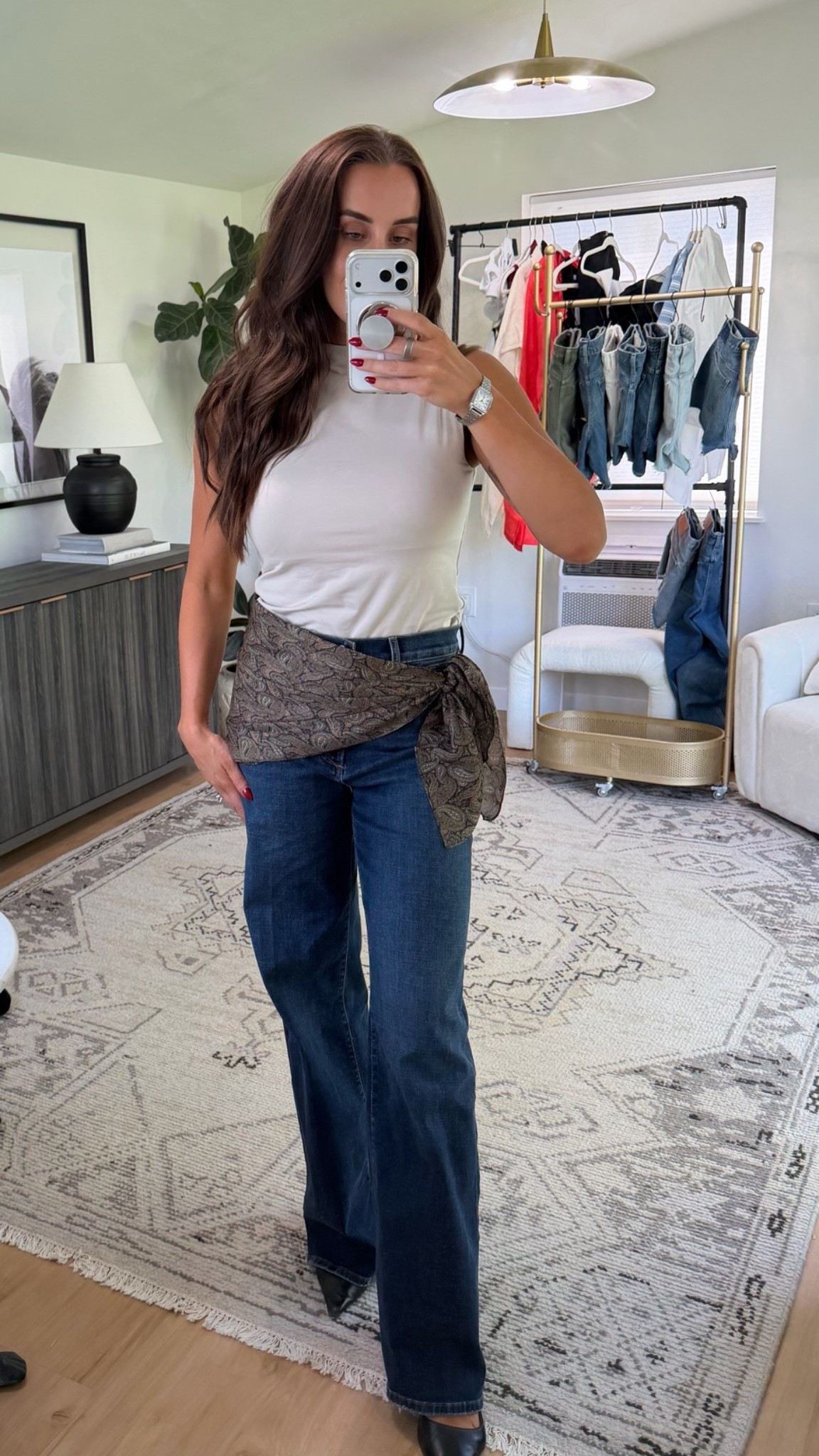 spring #ootd 

Tank: M
Denim: 28

#LTKootd #LTKgrwm