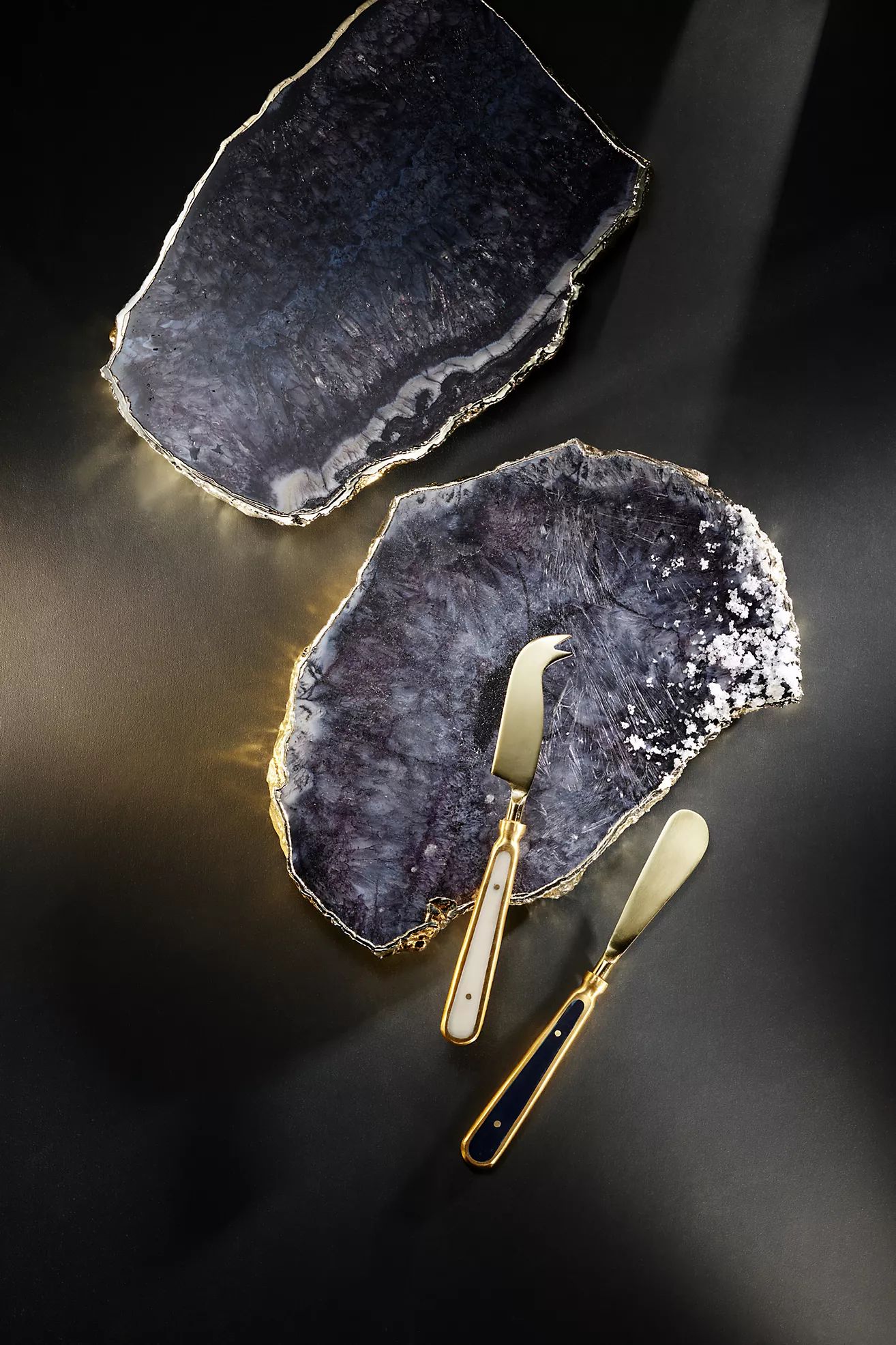 Gilded Agate Cheese Board | Anthropologie (US)