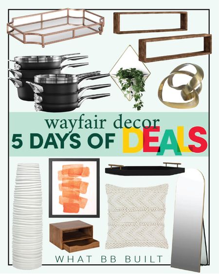 Awesome deals on decor during Wayfair’s 5 days of deals!

#LTKstyletip #LTKsalealert #LTKhome