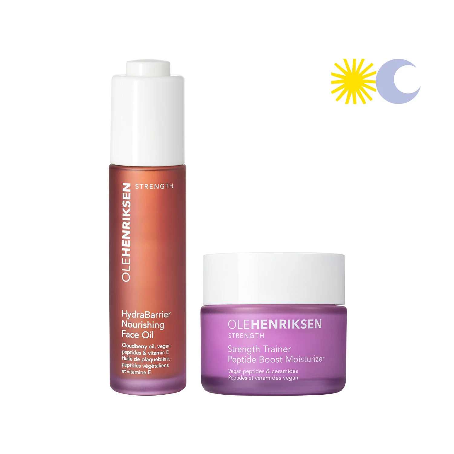 Moisture Barrier Duo Strength Trainer Moisturizer & Hydrabarrier Face Oil | Ole Henriksen