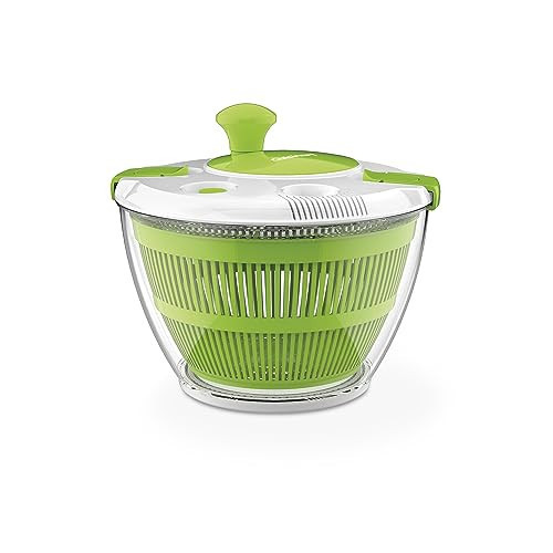Cuisinart Large Spin Stop Salad Spinner- Wash, Spin & Dry Salad Greens, Fruits & Vegetables, 5qt, CTG-00-SAS1 | Amazon (US)
