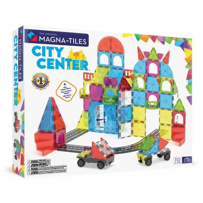 MAGNA-TILES City Center Magnetic Building Set | Target