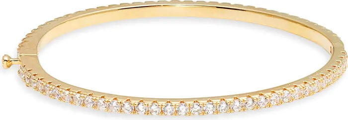Nordstrom Cubic Zirconia Eternity Bangle Bracelet | Nordstrom | Nordstrom