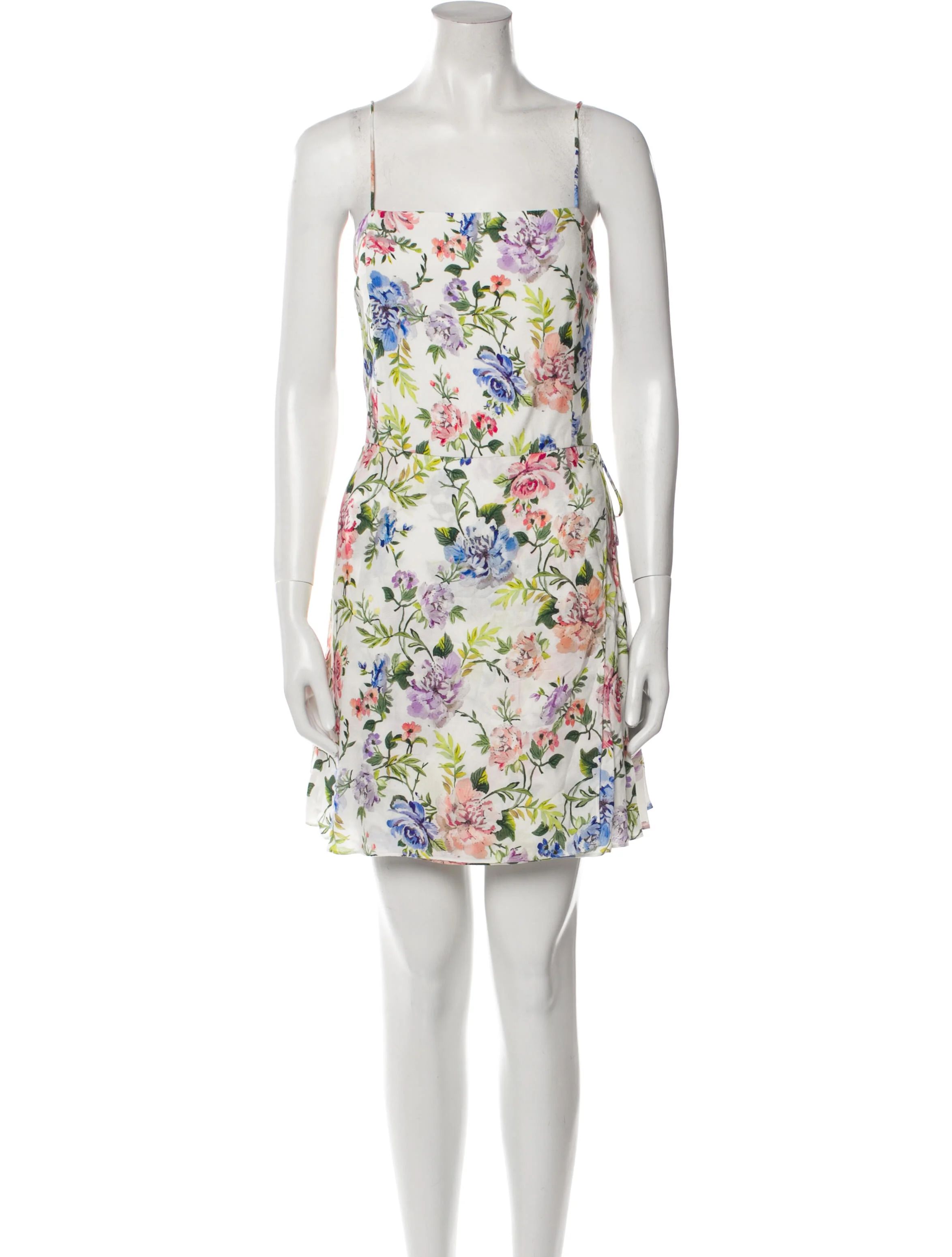 Floral Print Mini Dress w/ Tags | The RealReal