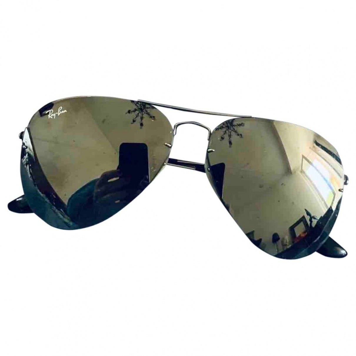 Ray-ban Anthracite Metal Sunglasses for Women | Vestiaire Collective (Global)