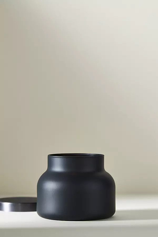 Capri Blue Volcano Matte Black Jar Candle By Capri Blue in Black | Anthropologie (US)