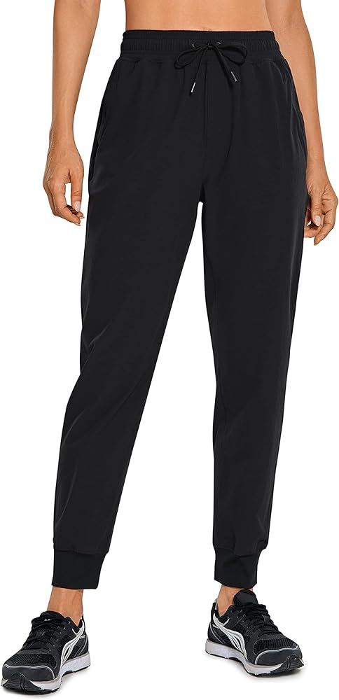 CRZ YOGA Women's Lightweight Athletic Running Joggers - 27.5'' Waterproof Comfy Golf Workout Pant... | Amazon (US)