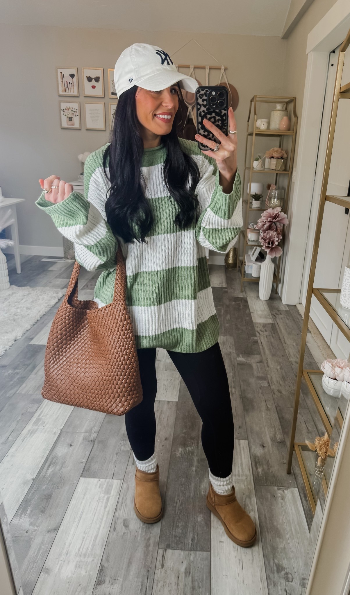 Comfort is a must these days especially now that the cold has settled in. These sweaters are super comfy cozy and perfect for this season. 

Wearing size medium in striped sweater (sized up for oversized look), size small in brown sweater and XS in bottoms. 

#LTKPetite #LTKFindsUnder50 #LTKSeasonal