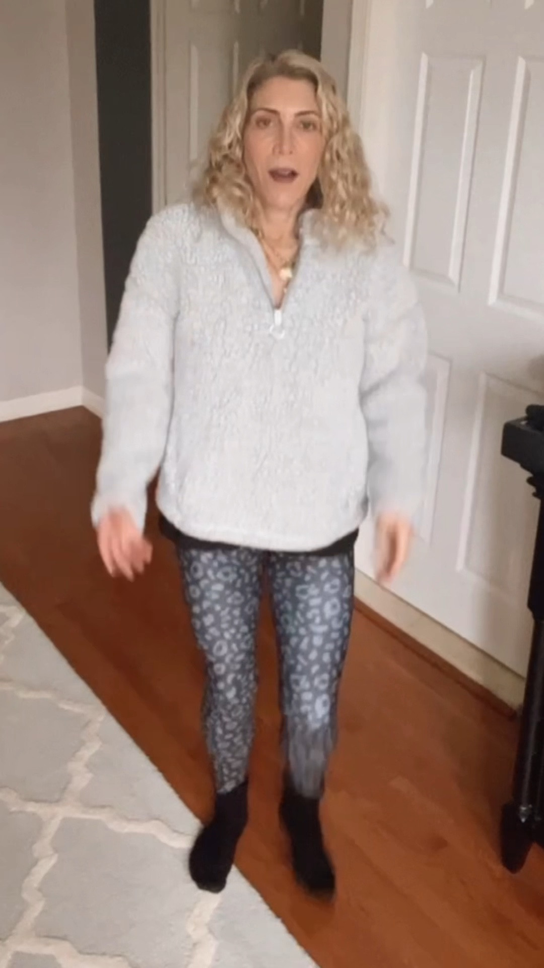 I got ready but ultimately decided I should amp my workout today because I have a bad cold. But this is what I would have worn.  

#LTKfitness #LTKMostLoved #LTKover40