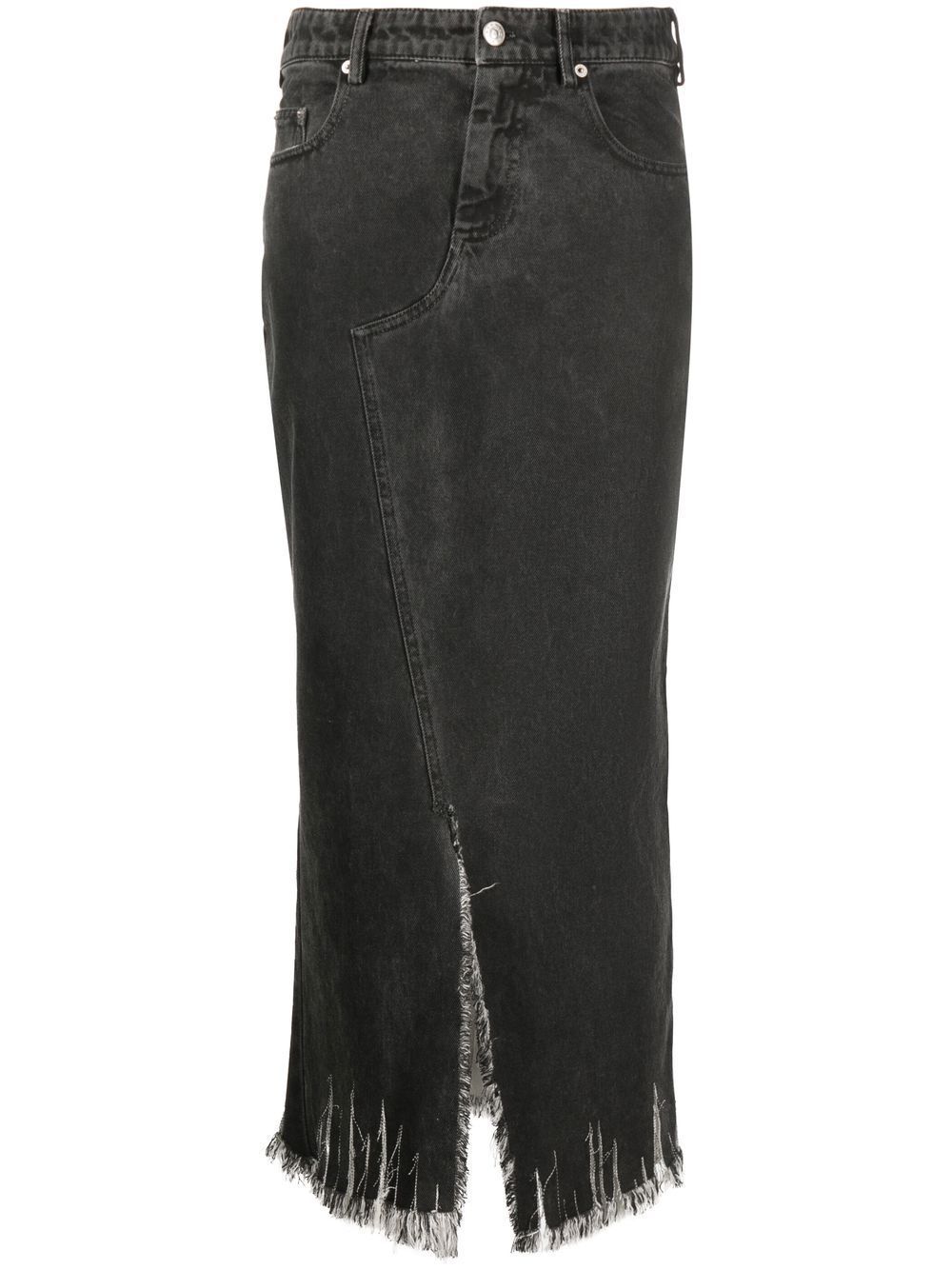 denim ankle-length skirt | Farfetch Global