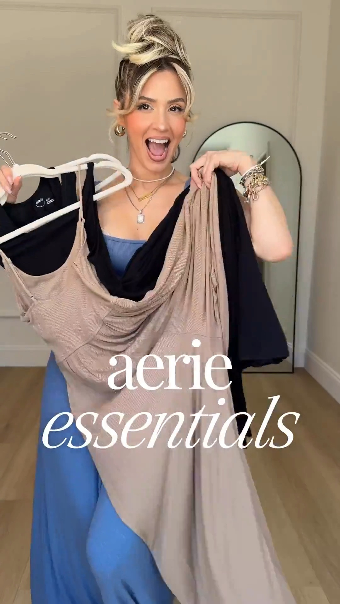 @Aerie & @ae essentials 🤗 wearing XS in everything! 

#LTKootd #LTKPetite #LTKgrwm