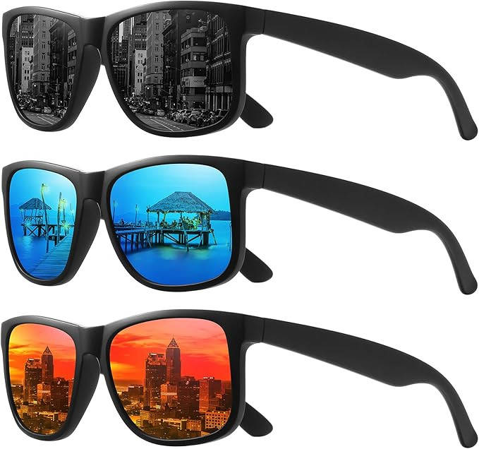 MEETSUN Polarized Sunglasses for Men Women UV Protection Classic Driving Sun Glasses | Amazon (US)