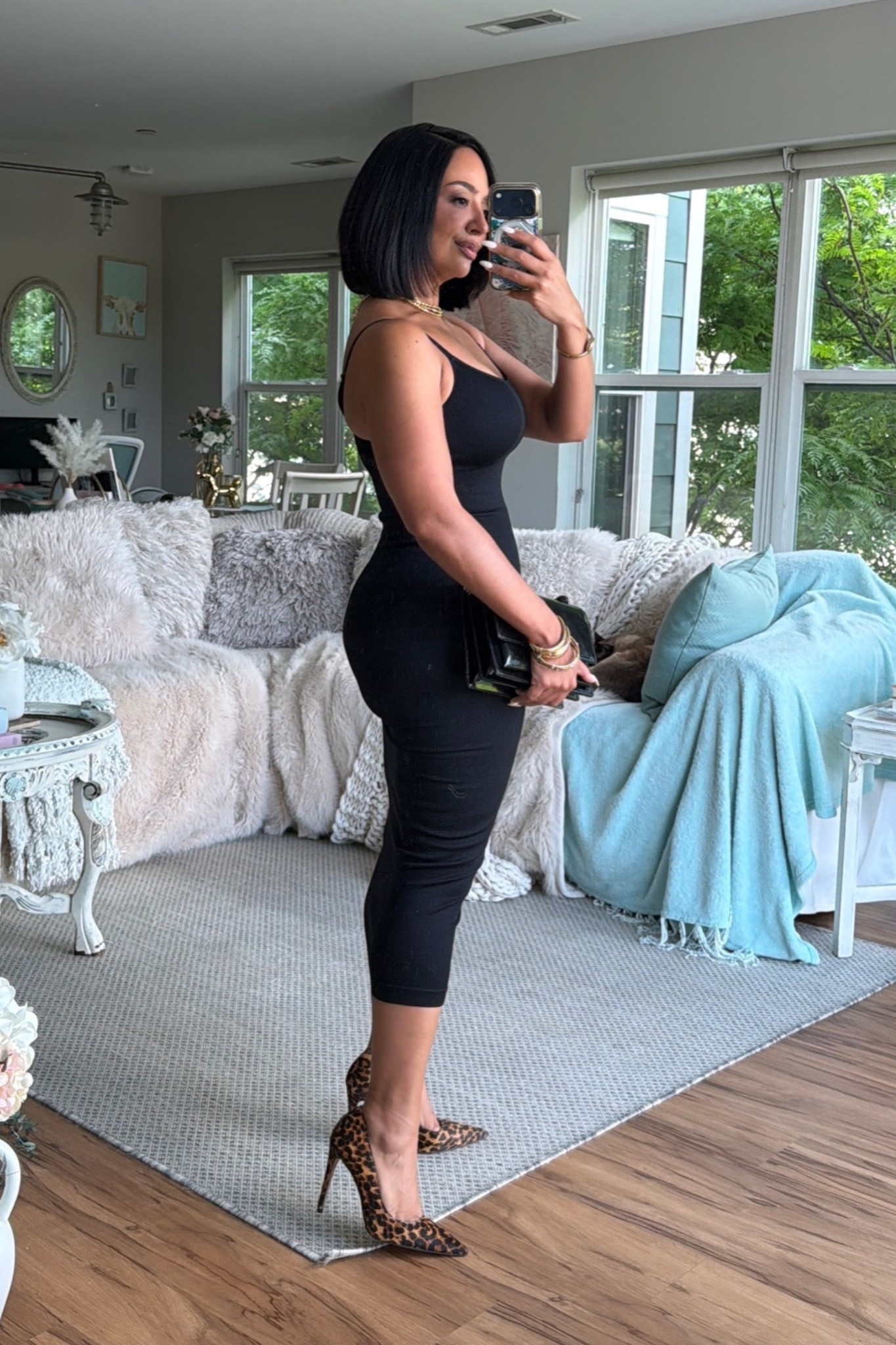 Give me all the black midi dresses this summer 🖤

Midi dress
Date night outfit

#LTKootd #LTKOver40 #LTKPetite
