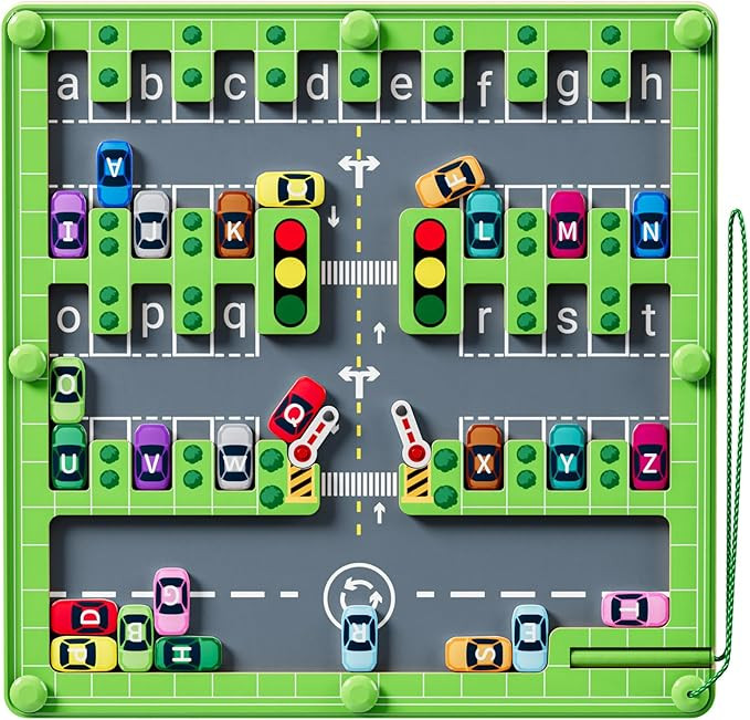 Magnetic Alphabet Maze,Montessori Toys,Alphabet Puzzle Toddler Toys for Ages 2-4,Sensory Toys Fin... | Amazon (US)