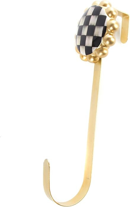 MACKENZIE-CHILDS Wreath Hanger, Door Hanger for Christmas Wreaths or Seasonal Decor, Black-and-Wh... | Amazon (US)