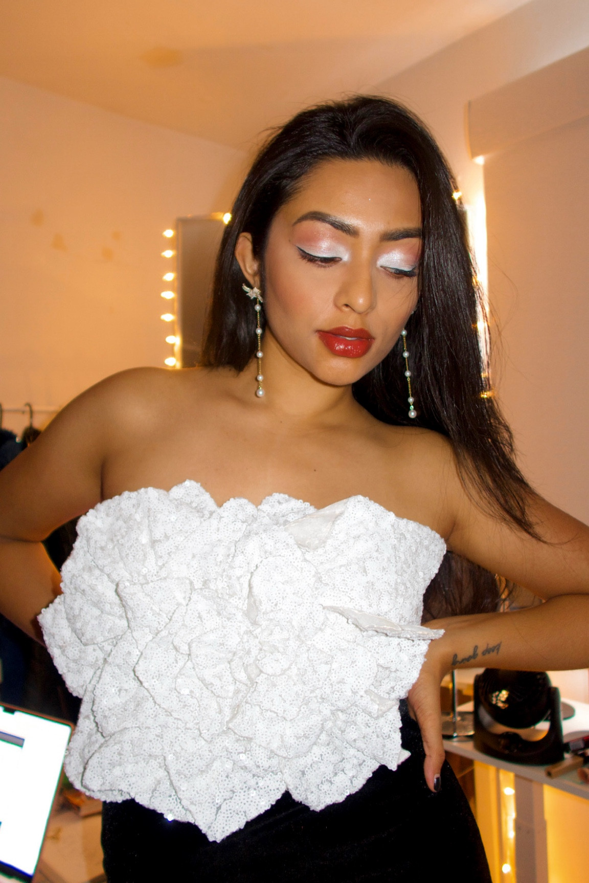 a beautiful white rose dress 🤍 

#LTKBeauty #LTKHoliday #LTKU