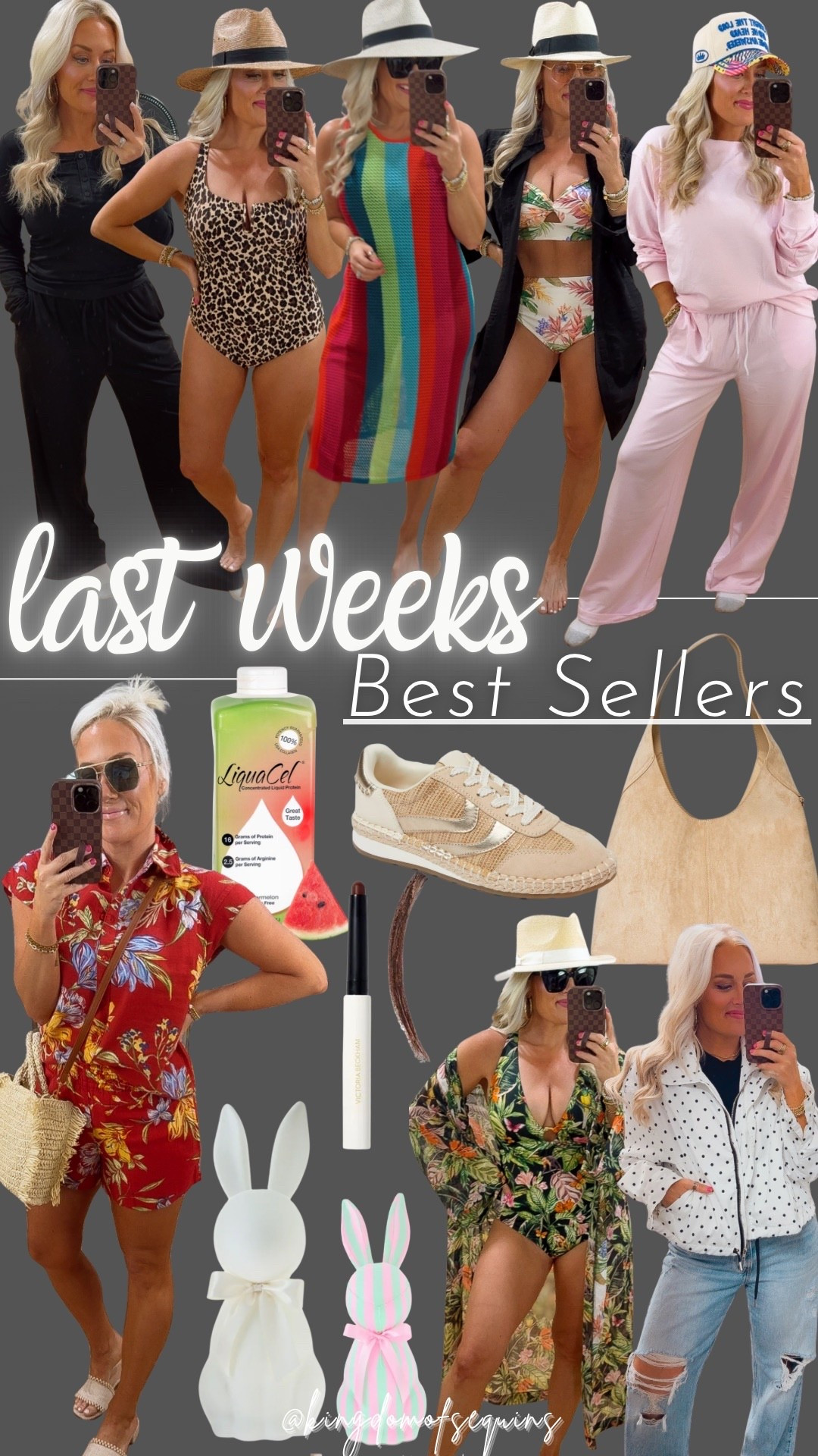 Last weeks best sellers and most loved items 