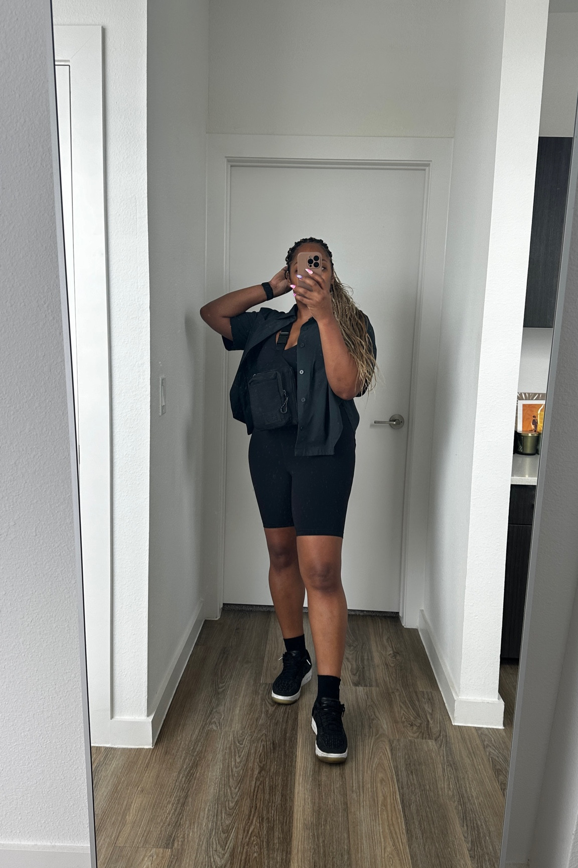 Layering with a good bodysuit is always a good idea. 

#LTKFitness #LTKMidsize #LTKStyleTip