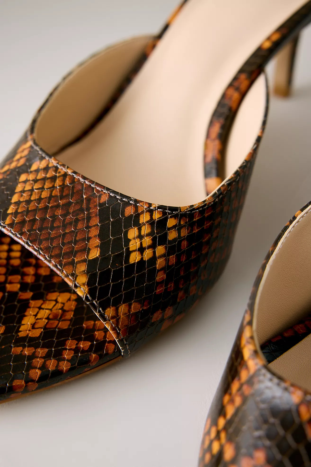 Maeve Point Toe Mule Heels | Anthropologie (UK)