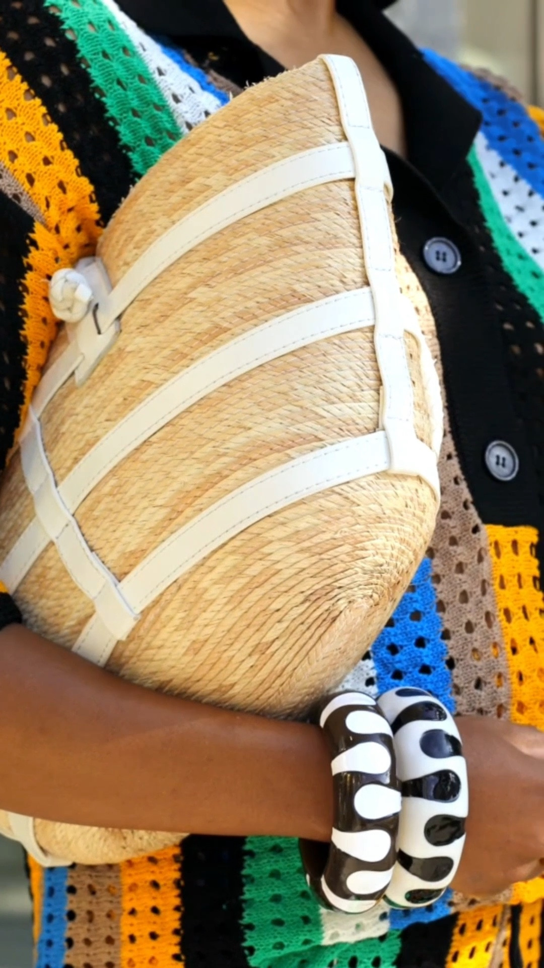 Old crochet two piece set from Simon Miller & Mango collab. Linked some similar and these gorgeous bangle bracelets from Zara!

#LTKFindsUnder100 #LTKOver40 #LTKSummerEdit