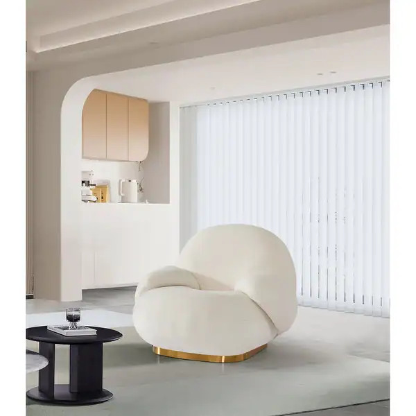 Forward Home Gubi Swivel Arm Chair - Bed Bath & Beyond - 43565902 | Bed Bath & Beyond