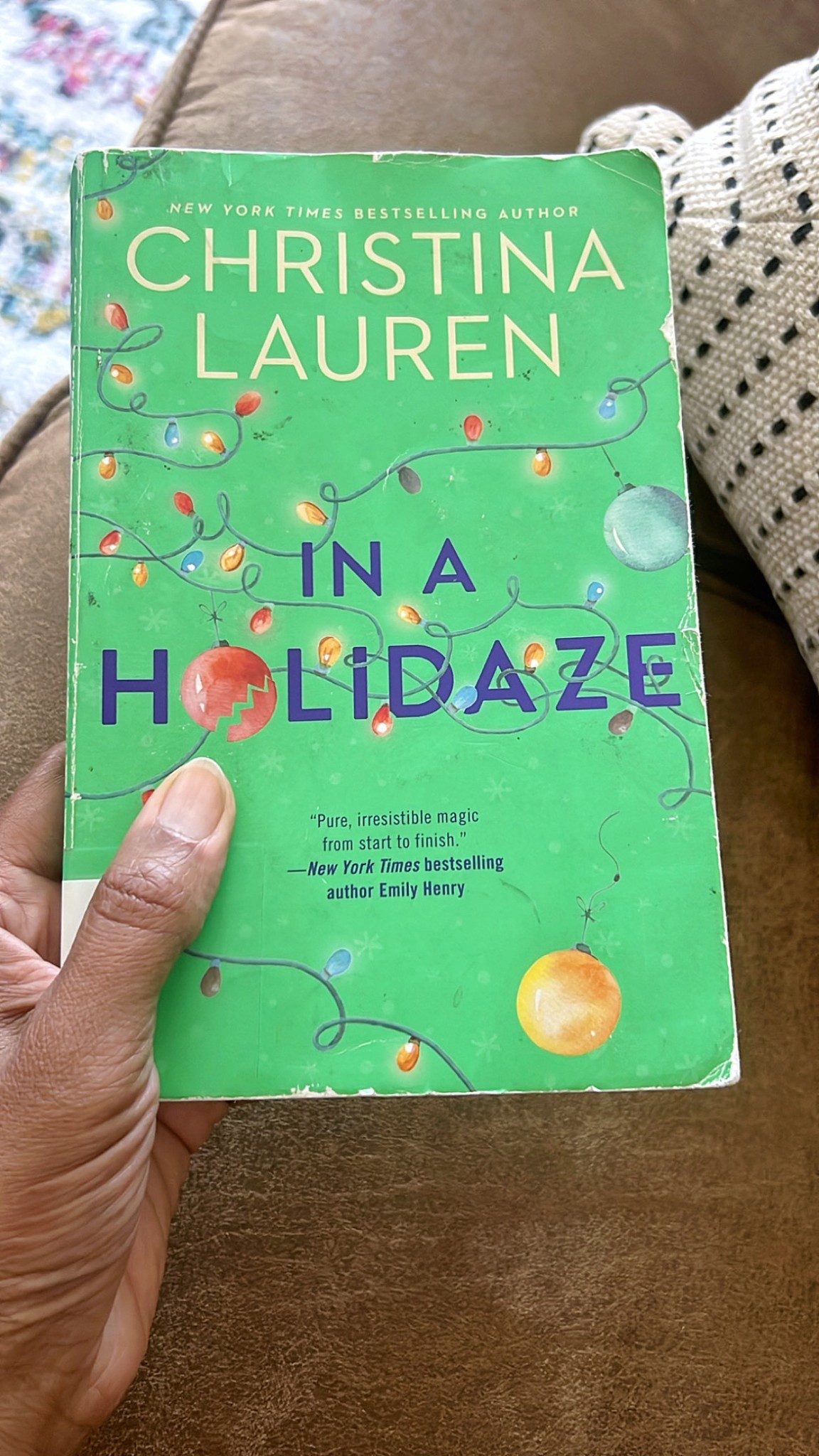 Book #6 in 2025

In A Holidaze by Christina Lauren

My rating: 4 out of 5⭐️

Monthly Reads, Book Club, Book
Recommendations, My Favorite Books, Books I Read, Booklok, Bookstagram, Books to Read, What Should I Read, Summer Books, Summer Reads, Beach Reads, What I Have Been Reading This Month

#LTKHome #LTKOver40 #LTKFindsUnder50 #LTKTravel #LTKFamily #LTKSeasonal