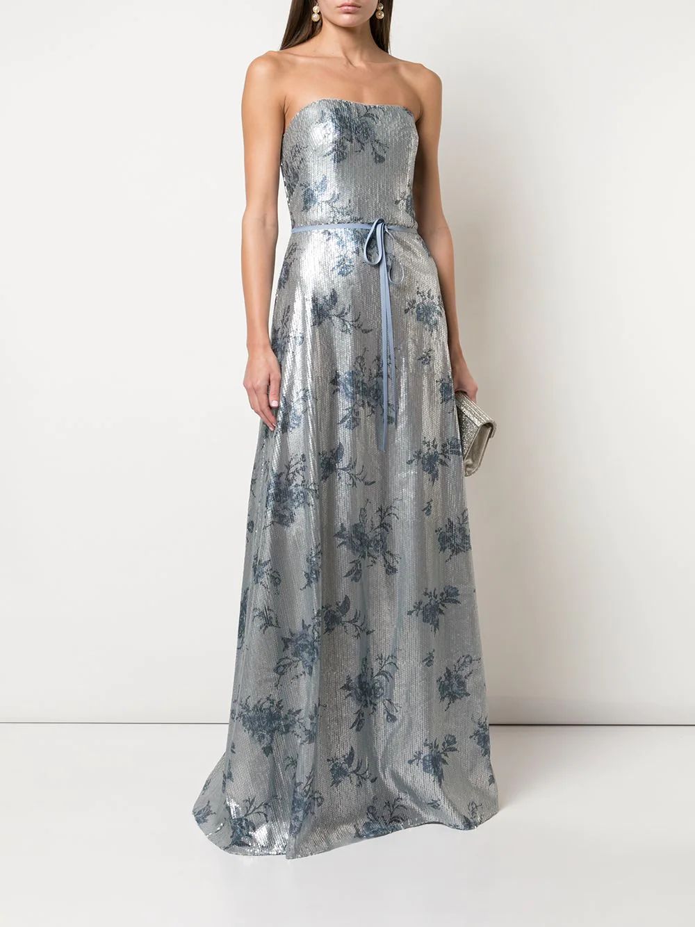 sequin embellished bridesmaid gown | Farfetch Global