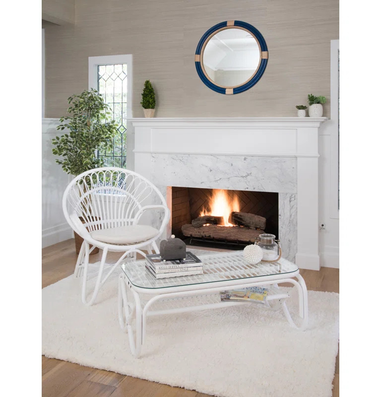 Rattan Wall Mirror | Wayfair North America