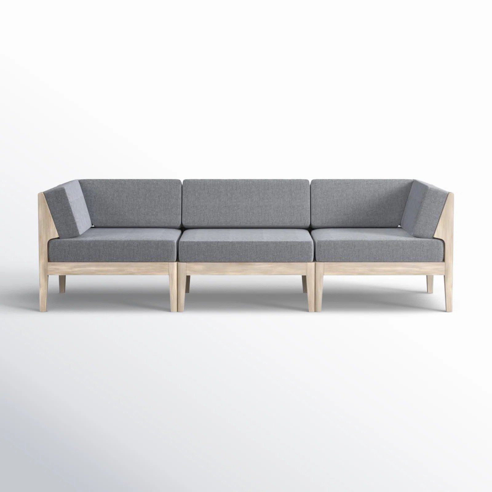 Deloris 91'' Acacia Outdoor Sofa | Wayfair North America