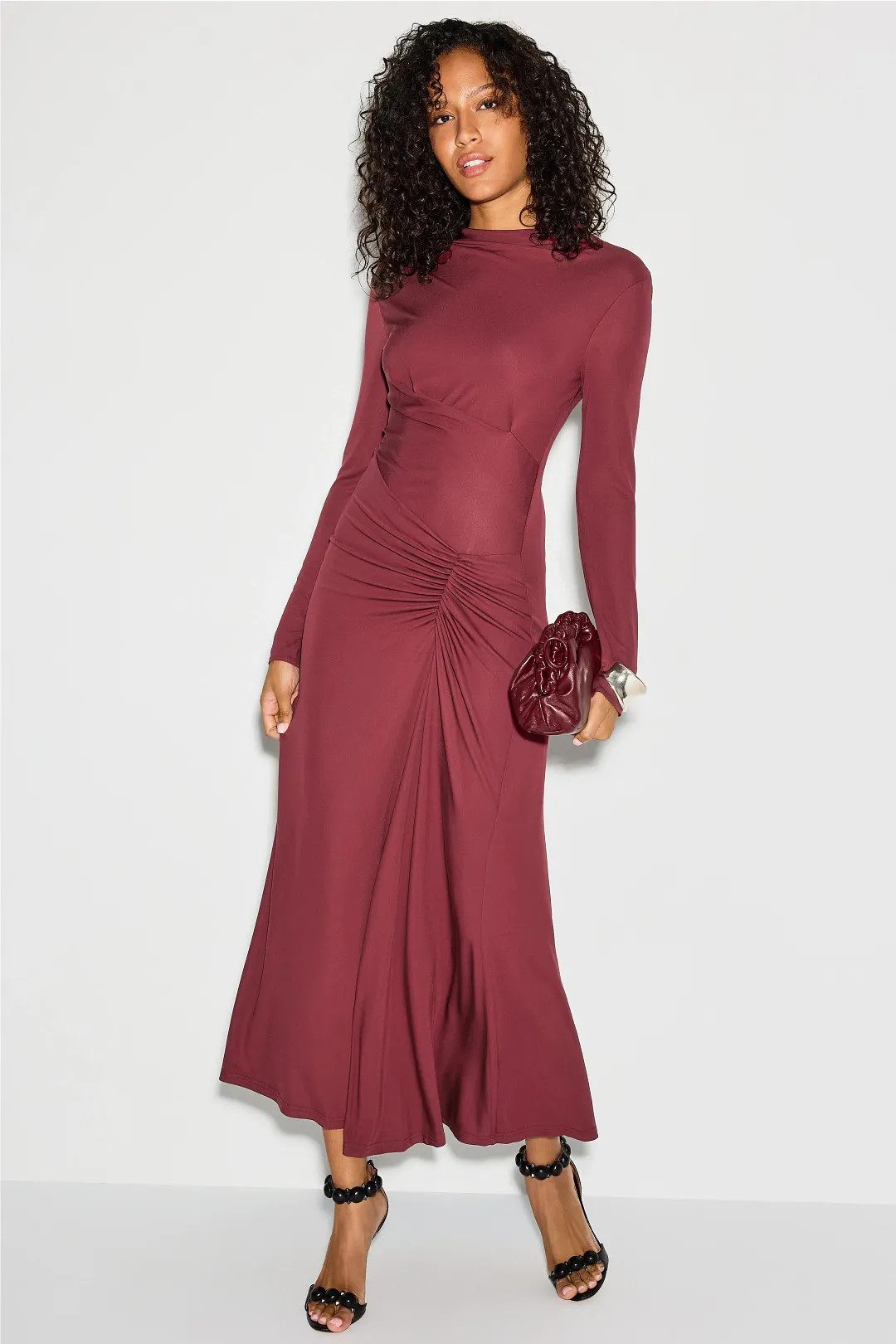 Ferrara Long Sleeve Midi Dress | Rent the Runway