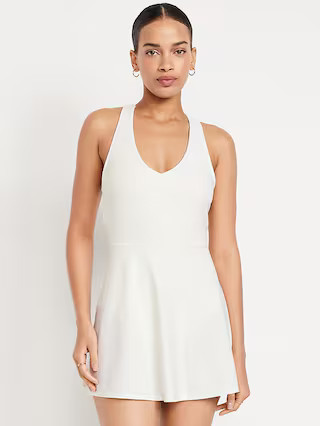Matte Tie-Back Swim Dress | Old Navy | Old Navy (US)