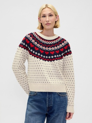 Cotton-Blend Raglan Crewneck Sweater | Gap (US)