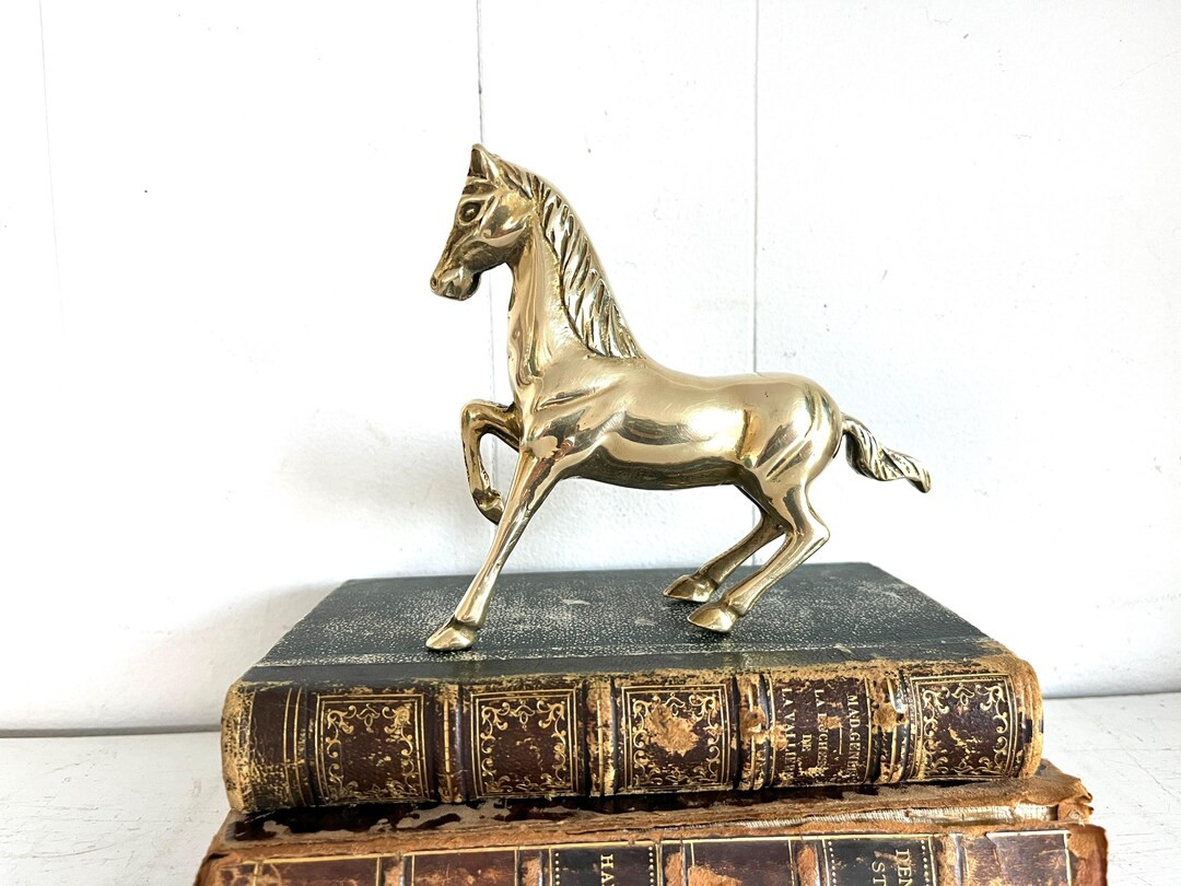 Vintage Brass Horse | Equestrian - Etsy | Etsy (US)