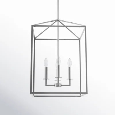 Ellis 4 - Light Lantern Rectangle Chandelier | Wayfair North America